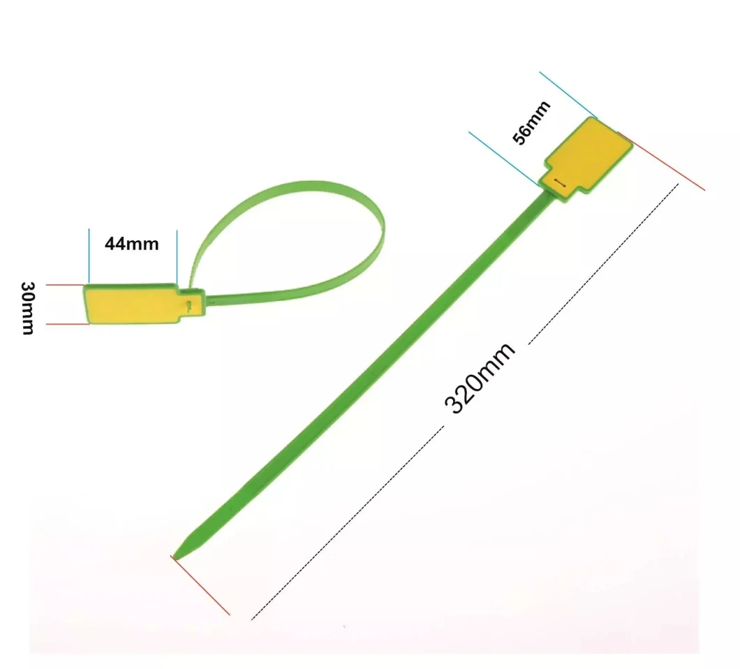 Industry Heavy Duty RFID Seal Zip Cable Tie Tag NFC Hf UHF RFID Seal Tag