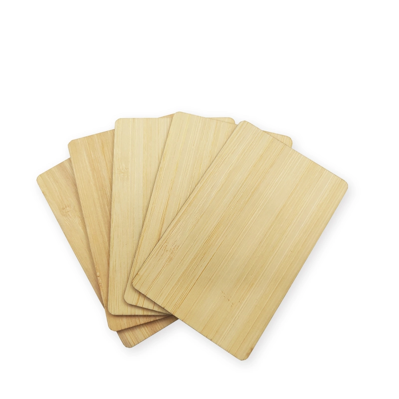 Wholesale Ntag215 Chip Wooden RFID Bamboo Key Card