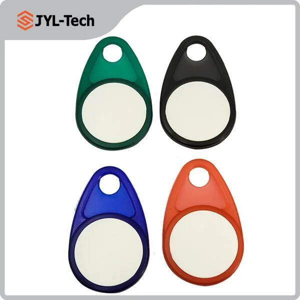 Classic Design Plastic 13.56MHz F08 RFID Water Drop Keyfob