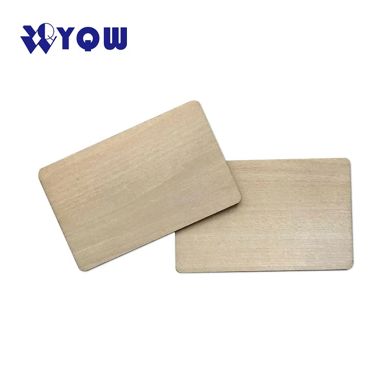 Customize Contactless Access Control Proximity Card 125kHz Tk4100 Chip Smart Hotel Creative Wooden Blank RFID Card