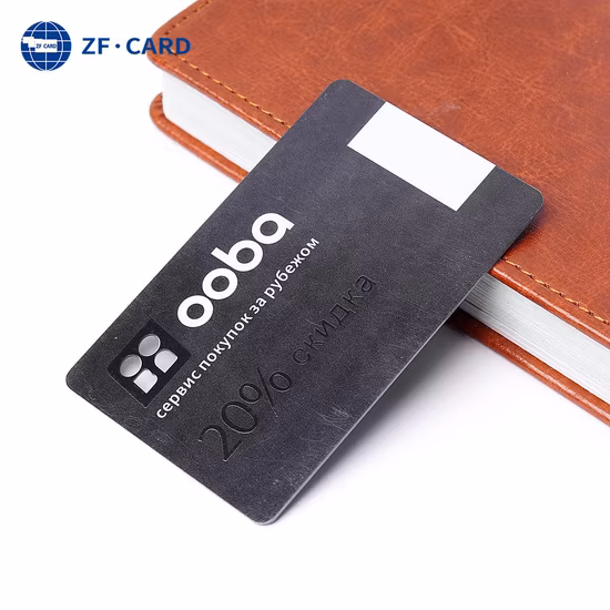 Échantillon gratuit d'usine Carte plastique PVC Carte RFID MIFARE (R) DESFire EV1 2K/4K de haute qualité